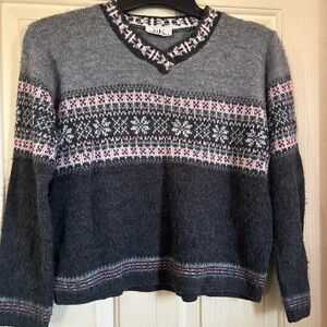 Vintage MK Sweaters Wool Christmas Sweater